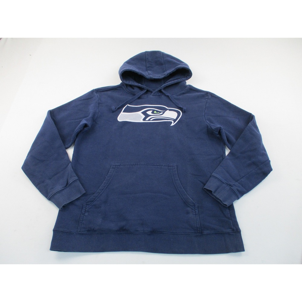 NFL Pro Line Hoodie Mens L Blue Seattle Seahawks Jimmy Graham 88 Fanatics